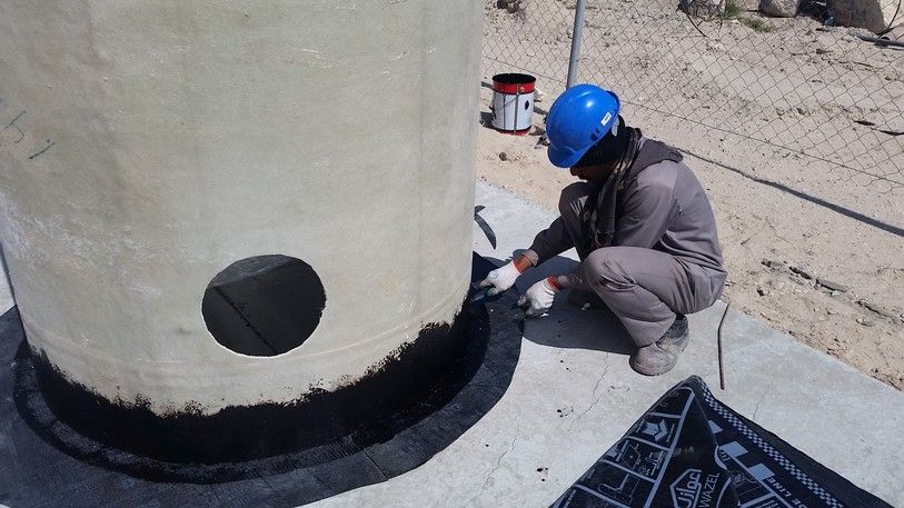 Construction of the Sewage Network at the Technical Studies Institute